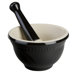 Mortar and Pestle Set in Black Onyx