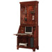 Traditions Painted Computer Secretary with Hutch