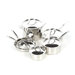 Chef's Classic Stainless Steel 10-Piece Cookware Set