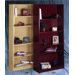 Wall Street Five Shelf Bookcase