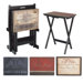 Wines of the World Tuscan Wine TV Tray Set with Stand (Set of 4)
