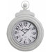 Dillon Clock Distressed Cream
