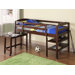 Twin Loft Bed with Desk and Shelf