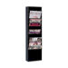 Display Rack, 11 Pocket, 9-3/4"x4"x36-3/8", Black