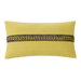 Abstract Palm Oblong Pillow in Cress Green