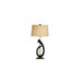 Bass Clef Table Lamp in Mocha Coffee