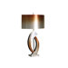 Swerve Table Lamp in Brushed Aluminum