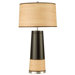 Cork Table Lamp in Dark Brown