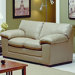 Lennox Leather Loveseat