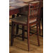 Rockland Contemporary Counter Height Stool in Amaretto