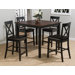 Burly 5 Piece Counter Height Dining Table Set