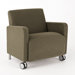 Ravenna Series Lounge Chair with Wood Frame