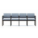 Lenox Four Seats with Open Back