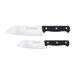 International Eversharp Pro 2 Piece Santoku Set
