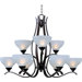 Contour 9 Light Chandelier