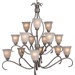 Basix 15 Light Chandelier