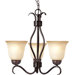Basix 3 Light Chandelier