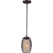 Meridian 1 Light Mini Pendant