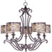 Mondrian 5 Light Chandelier