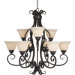 Manor 9 Light Chandelier