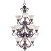 Via Roma 12 Light Chandelier