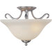 Basix 2 Light Semi Flush Mount