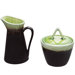 Kon-Tiki Sugar Bowl and Creamer Set