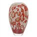 Floating Flower Red Vase