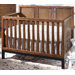 Park West Convertible Crib without Guard Rail in Walnut