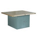 Four Station Workbench with Two Locker Cabinet