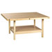 Four Station Workbench with Shelf