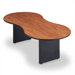 144" Wide Break Out Top Conference Table with Curved Plinth Base