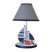 Sail Away Lamp with Shade and Bulb