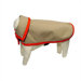Rainproof Cordura Dog Jacket in Khaki