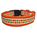 Doggy Dots Cotton Dog Collar