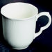 White Satin 10 oz. Coffee Mug