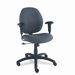 Low-Back Pneumatic Ergo-Tilter Task Chair with T-Arms