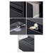 42" W Three-Drawer Lateral File
