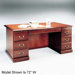 Legacy Series Double Pedestal Veneer Desk
