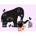 Baby Elephant Chalkboard