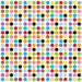 French Bull Multi-Dot Wallpaper