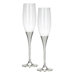 Seasons of Love Toasting Flutes Pair