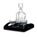 Soho Decanter with Two Brandy Snifters and Leather Tray