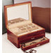 2 Drawer Rosewood Jewelry Chest