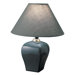 Urn-Shaped Ceramic Table Lamp in Green