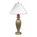 Polyresin Table Lamp in Gold Matte