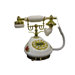 Classic Telephone with Looped Speaker in White