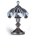 Wolf Touch Lamp with Satin Nickel Base