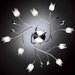 Lily Crystal 9 Light Ceiling Lamp