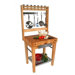 Cucina Americana Premo Prep Table with Butcher Block Top
